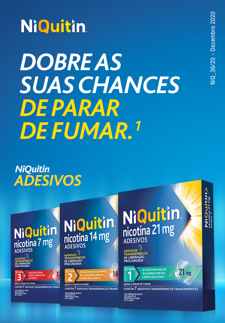 Niquitin 7Mg Com 7 Adesivos Transdérmicos Transparentes - Etapa 3 - PERRIGO